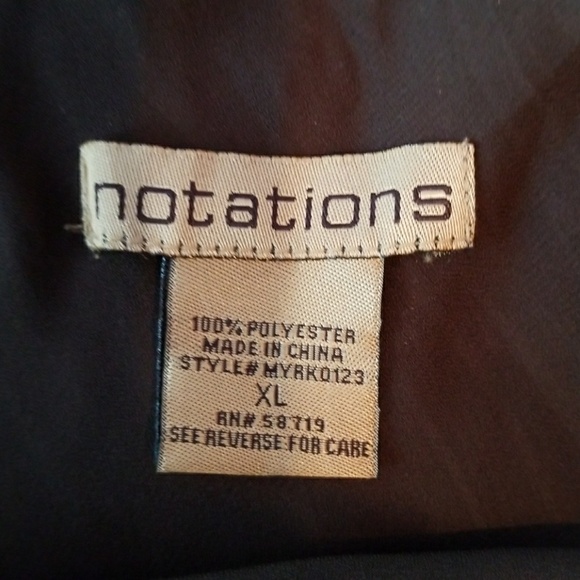(NWOT)Notations maxi skirt size: XL - Picture 4 of 4